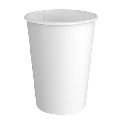 Single wall Coffee Cups White